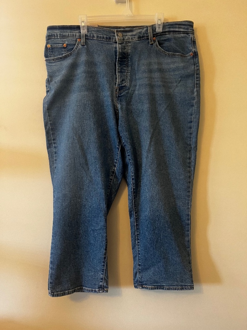 Levi Strauss Size 22 Wedgie Straight Jeans